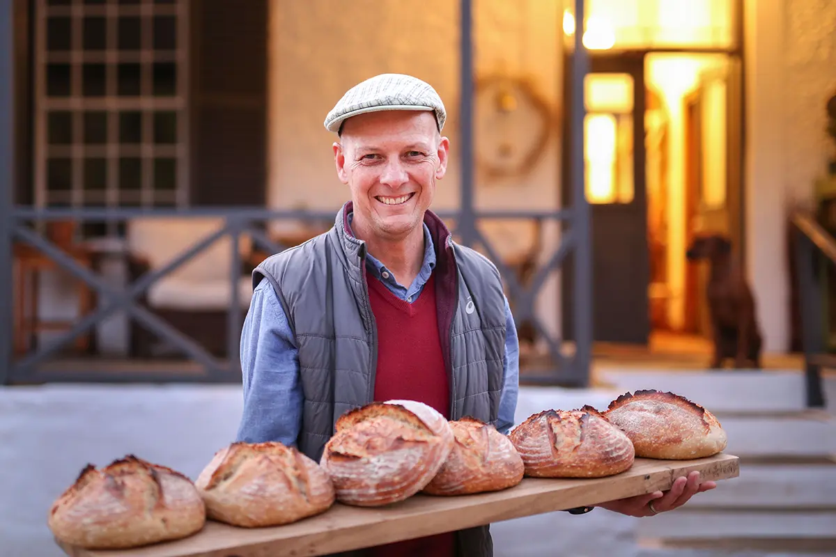 Fresh bread for delicious breakfasts